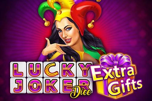 00318 lucky joker dice extra gifts